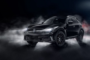  infiniti qx70 infiniti 跨界 黑色 4k壁纸 3840x2160