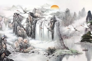 水墨风景画