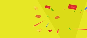 金融理财红包飞背景banner
