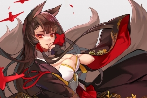 赤城 二次云动漫美少女4k手机壁纸竖屏
