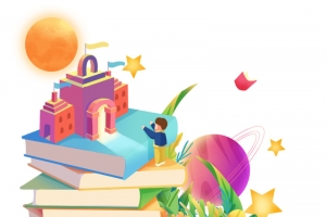 梦幻创意开学季高清PNG透明装饰元素图案设计素材免费下载