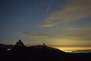 山丘 星空 星星 星空 4k壁纸 3840x2160