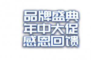 年货节电商艺术字元素