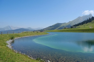 湖 山 水 景观 自然 夏季 4k壁纸 3840x2160