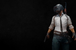 pubg绝地求生矢量绘画海报4k壁纸
