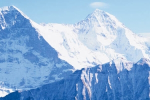 雪山淘宝海报背景