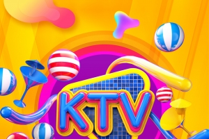 炫彩C4DKTV促销打折海报