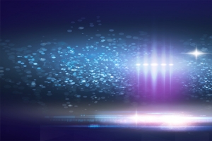 蓝色水珠水滴背景banner