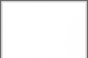 矢量实线虚线边框