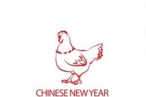 矢量一只母鸡