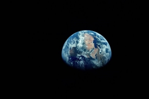 地球 行星 阴影 太空 黑色 4k壁纸 3840x2160