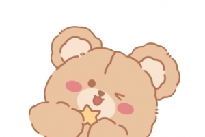 可爱卡通小小熊