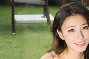 妮子甜美微笑3440x1440美女壁纸