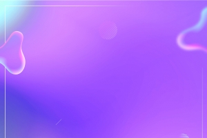 梦幻流体渐变风格广告设计海报