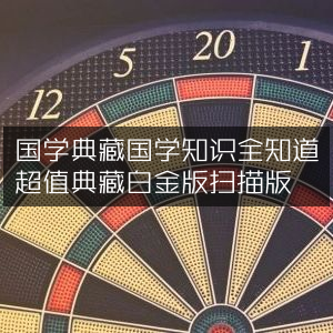 国学典藏，全知识白金版扫描本，超值珍藏