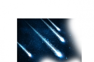 星空下的流星雨