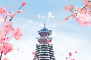 少数民族塔楼