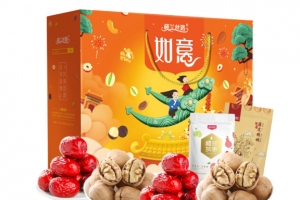 红枣加核桃礼盒