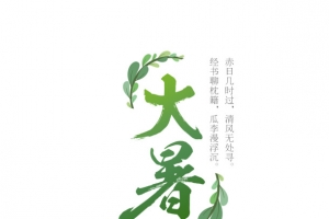 大暑主文案元素