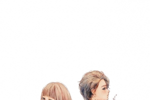 少男少女手绘
