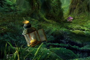 梦幻森林背景
