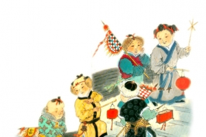 中国传统闹花灯