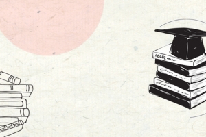 世界阅读日手绘电商书本banner