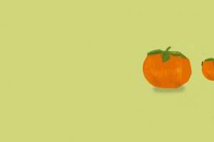 墨鱼部落格原创事事顺心马柿子5120x1440超宽屏高清双屏壁纸免费下载