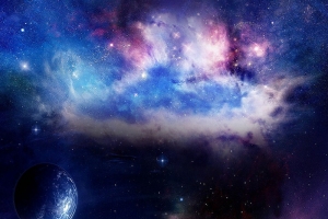 梦幻宇宙星空H5背景