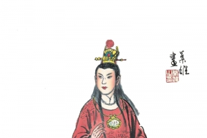 国画贾宝玉