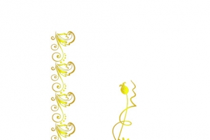 矢量金色边框素材
