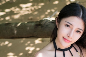 可爱长发美女陈嘉嘉3440x1440壁纸