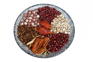 红豆薏米芡实茶