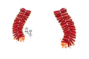 2019新年炮竹年味十足