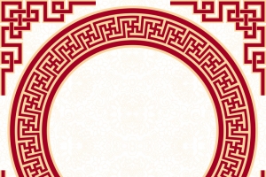 中国风中式传统剪纸背景素材