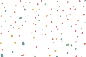 彩色圆点漂浮素材