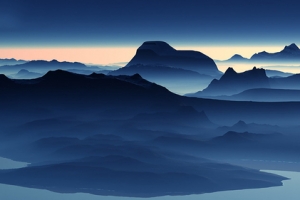 山水背景