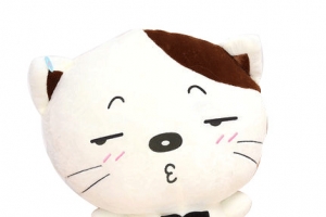 可爱猫咪公仔实物图