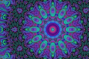 分形 曼陀罗 万花筒 抽象 背景 4k壁纸 3840x2160
