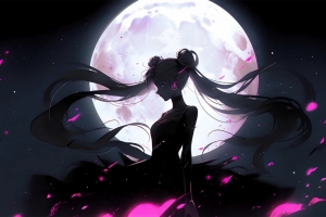 暗黑系美少女战士2880x1800高清壁纸免费下载