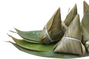 养生糯米粽子食物
