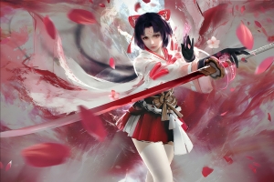 永劫无间 妖刀姬御神之刃2560x1600高清壁纸