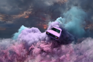 云车，AI绘画，动漫风景4k壁纸