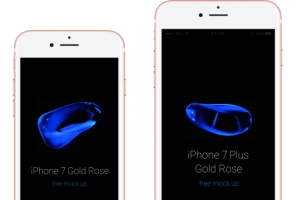 苹果手机iphone7正面展示样机