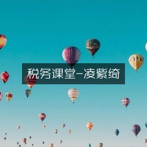 税务知识讲堂-凌紫绮