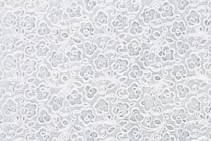 白色蕾丝花纹质感背景