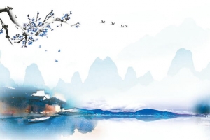 中国风水墨醉江南美如画