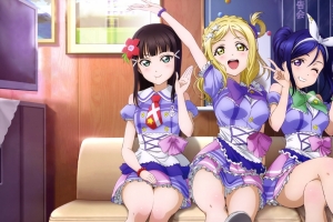 《Love Live! Sunshine》动漫美少女4k壁纸