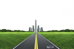笔直高速公路