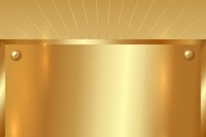 金色质感展板矢量背景